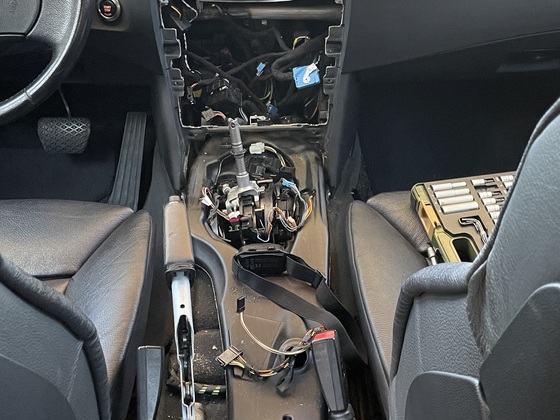BMW E60 VFL Automatik Wählhebel Reparatur Kabelbruch (1)